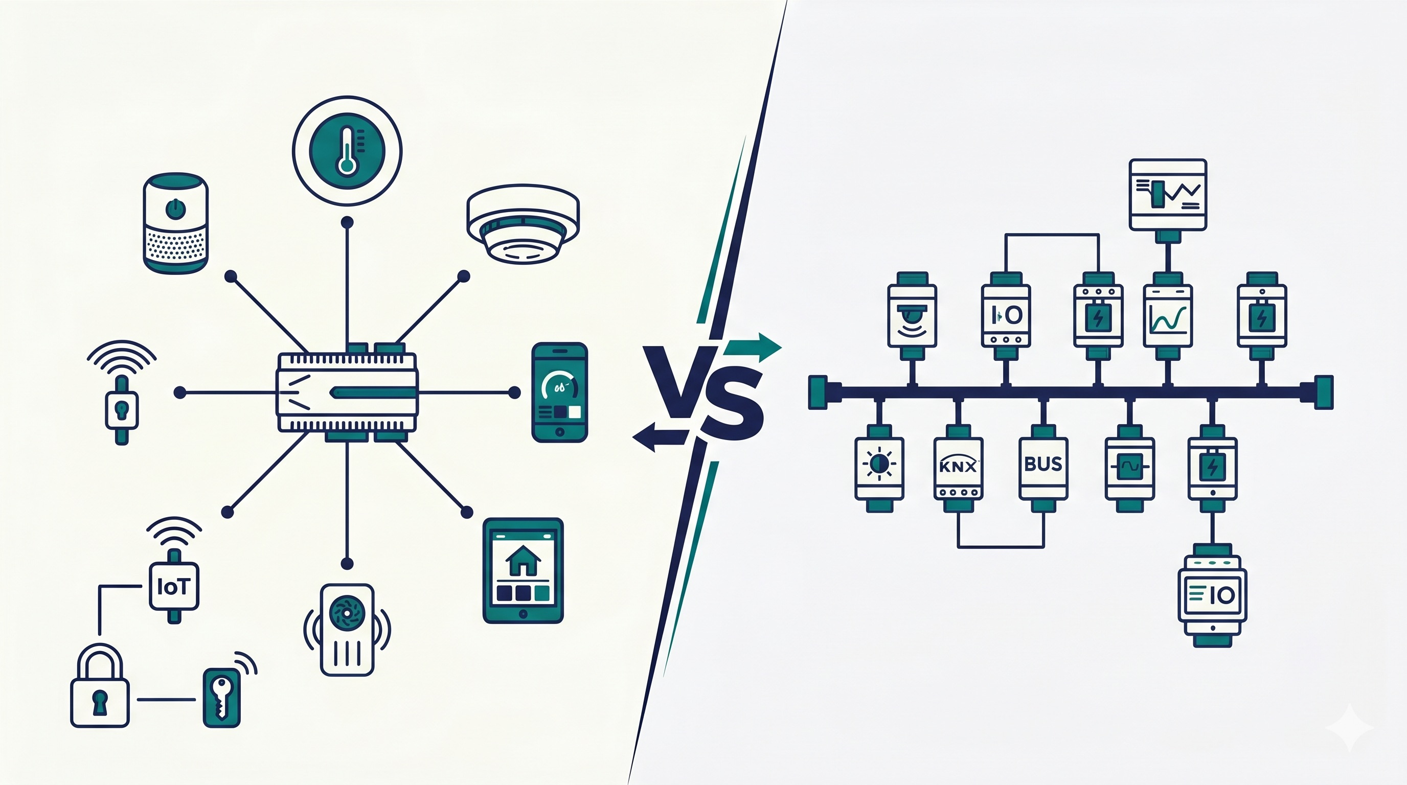 Loxone vs KNX vergelijking