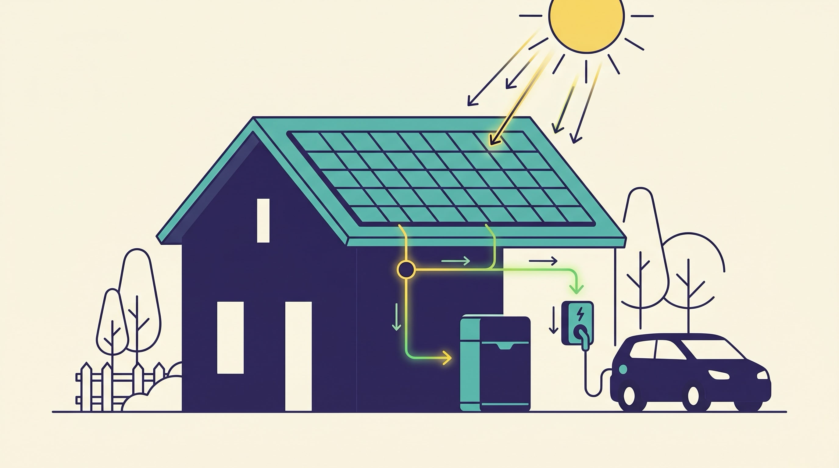 Loxone energiebeheer met zonnepanelen en thuisbatterij