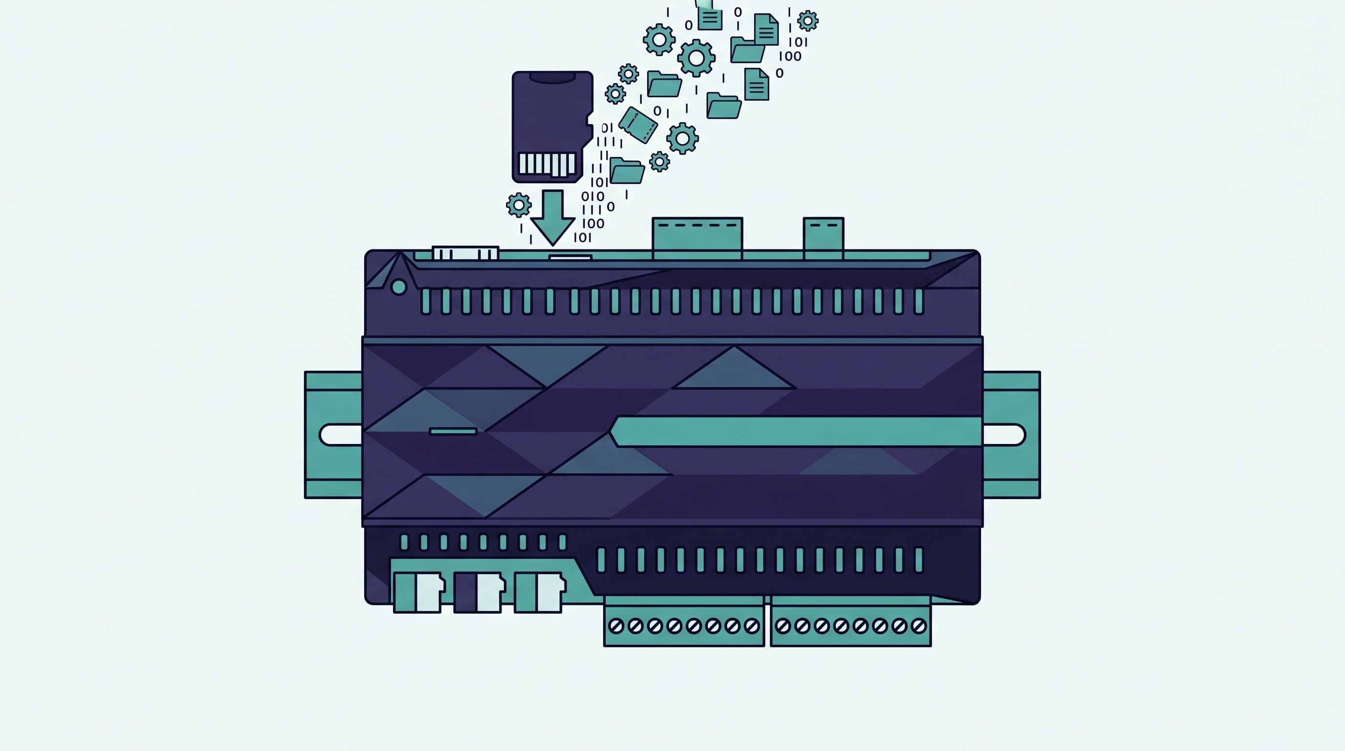 Micro-SD kaart in Loxone Miniserver