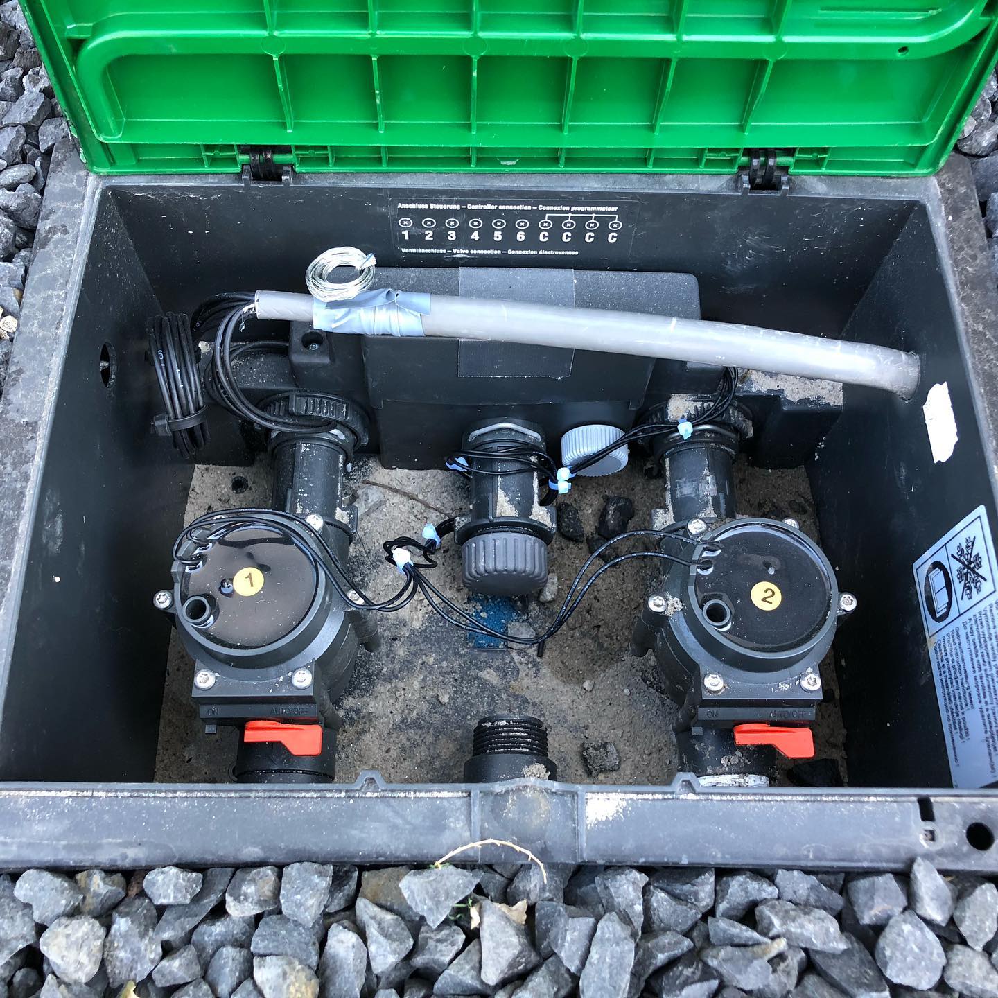 Automatische tuinbewatering met Loxone sturing