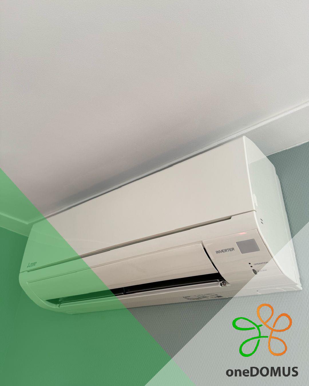 Loxone klimaatregeling met airco in jaren 30 woning