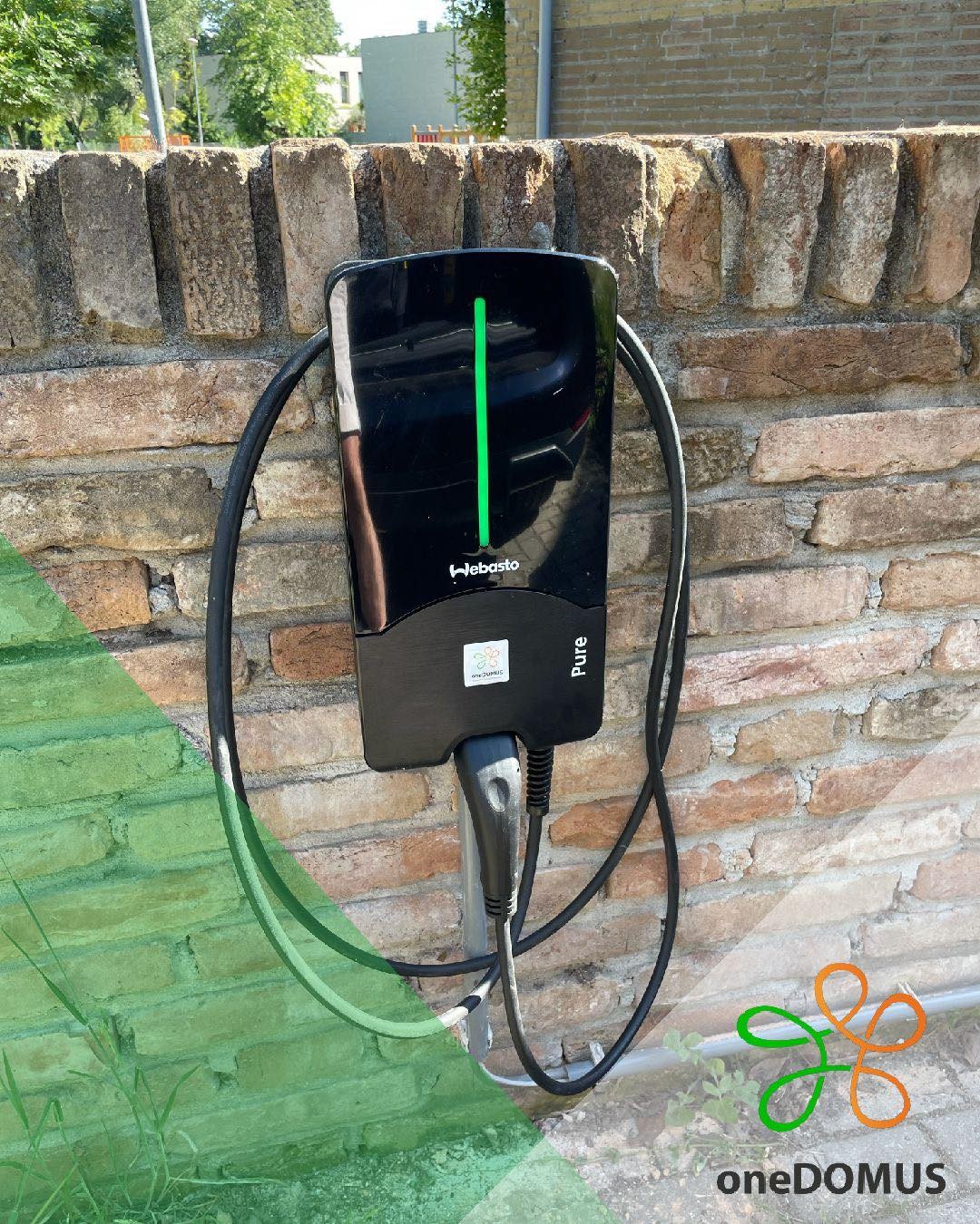 Nieuw laadstation voor een nieuwe auto